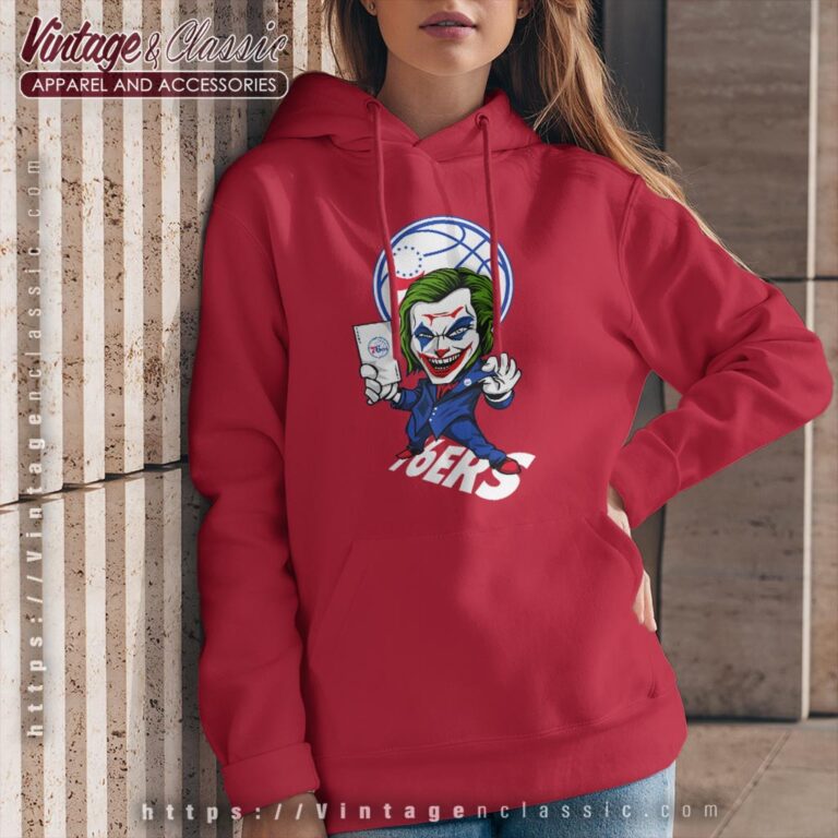 Joker Philadelphia 76ers Shirt Hoodie Joker Philadelphia 76ers Shirt Hoodie