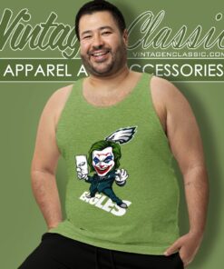 Joker Philadelphia Eagles Shirt Tank Top Racerback
