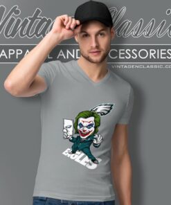Joker Philadelphia Eagles Shirt V Neck TShirt