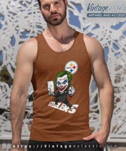Joker Pittsburgh Steelers Shirt Tank Top Racerback
