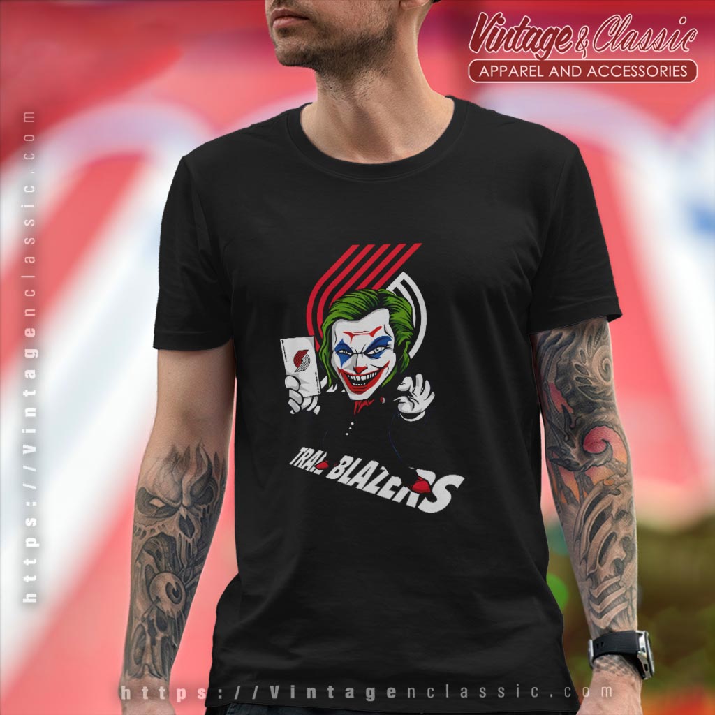 Joker Portland Trail Blazers Shirt Joker Portland Trail Blazers Shirt