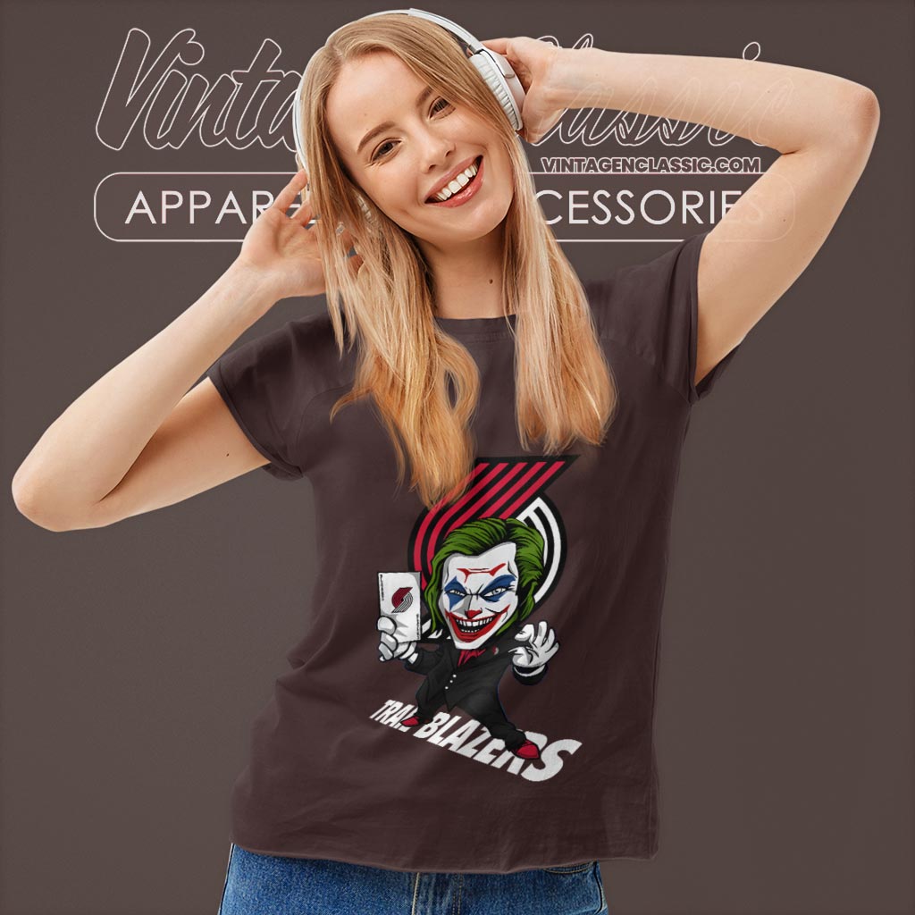 Joker Portland Trail Blazers Shirt Joker Portland Trail Blazers Shirt