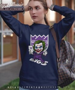 Joker Sacramento Kings Shirt 2 Joker Sacramento Kings Shirt Sweatshirt