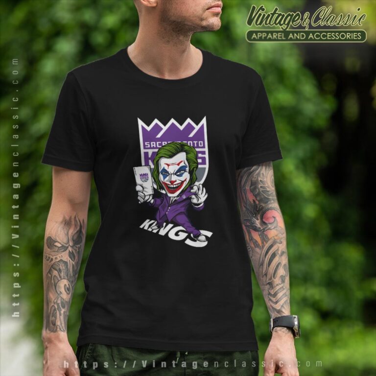 Joker Sacramento Kings Shirt T shirt Joker Sacramento Kings Shirt T shirt