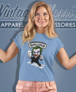 Joker San Antonio Spurs Shirt 6 Joker San Antonio Spurs Shirt Women T shirt