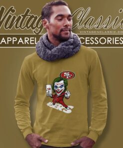 Joker San Francisco 49ers Shirt Long Sleeve Tee