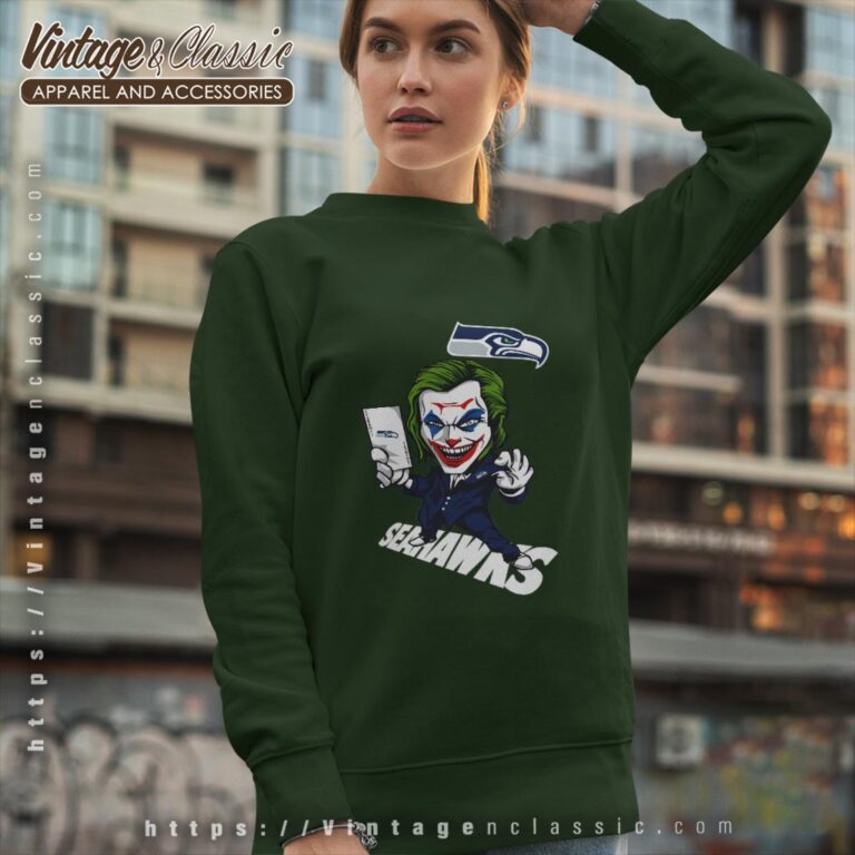 Joker Seattle Seahawks Shirt Sweatshirt Joker Seattle Seahawks Shirt Sweatshirt