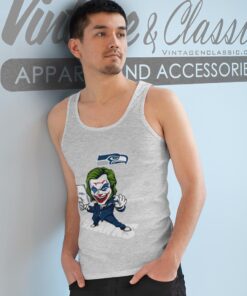 Joker Seattle Seahawks Shirt Tank Top Racerback
