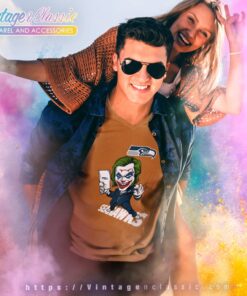 Joker Seattle Seahawks Shirt V Neck TShirt