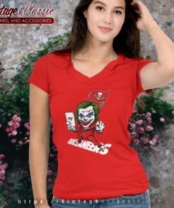 Joker Tampa Bay Buccaneers Shirt V Neck TShirt