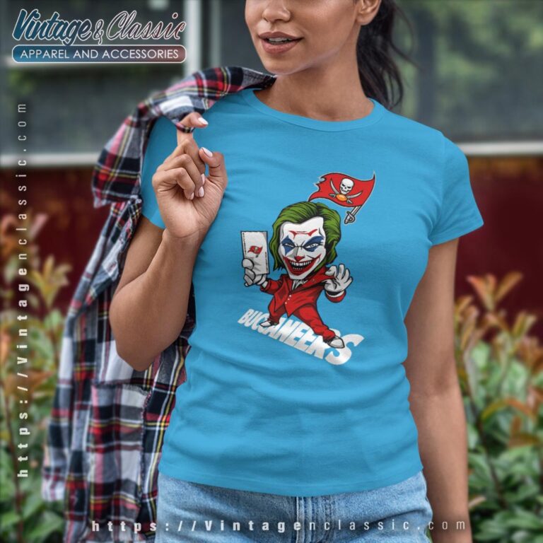Joker Tampa Bay Buccaneers Shirt Women T shirt Joker Tampa Bay Buccaneers Shirt Women T shirt