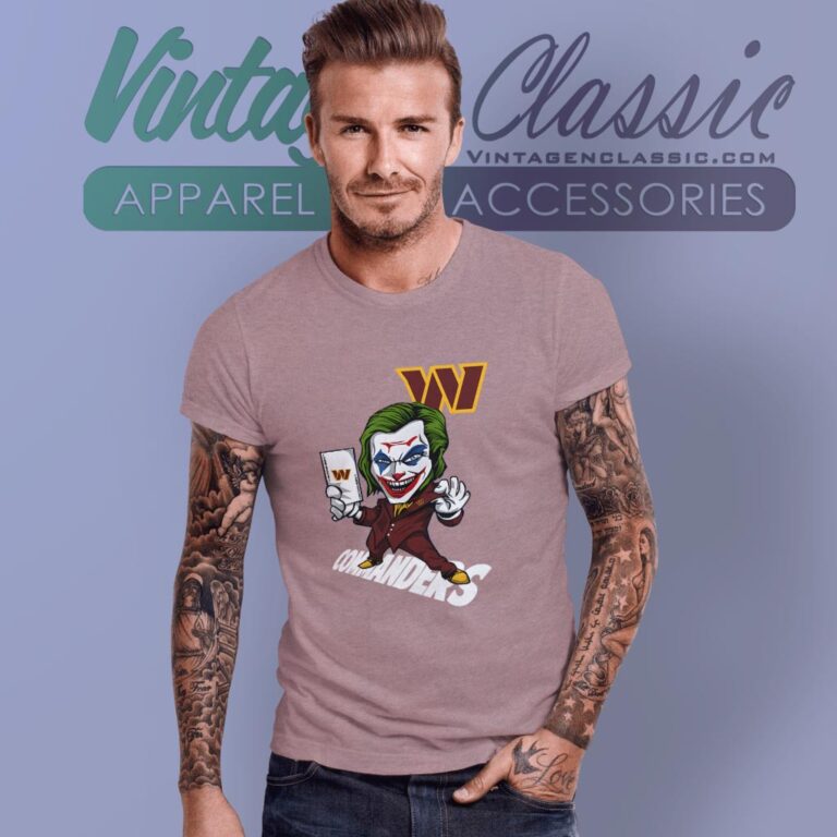 Joker Washington Commanders Shirt T shirt Joker Washington Commanders Shirt T shirt