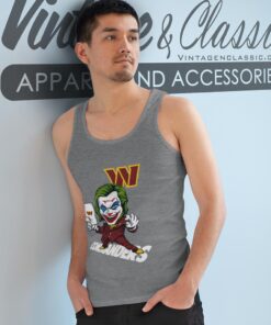 Joker Washington Commanders Shirt Tank Top Racerback