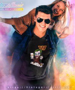 Joker Washington Commanders Shirt V Neck TShirt