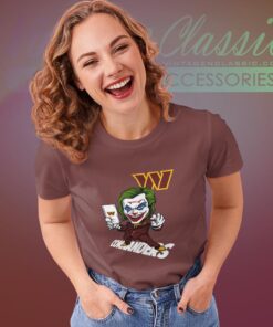 Joker Washington Commanders Shirt Women T shirt