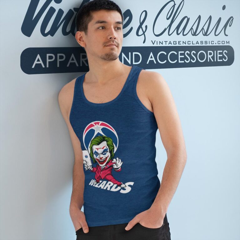 Joker Washington Wizards Shirt Tank Top Racerback Joker Washington Wizards Shirt Tank Top Racerback