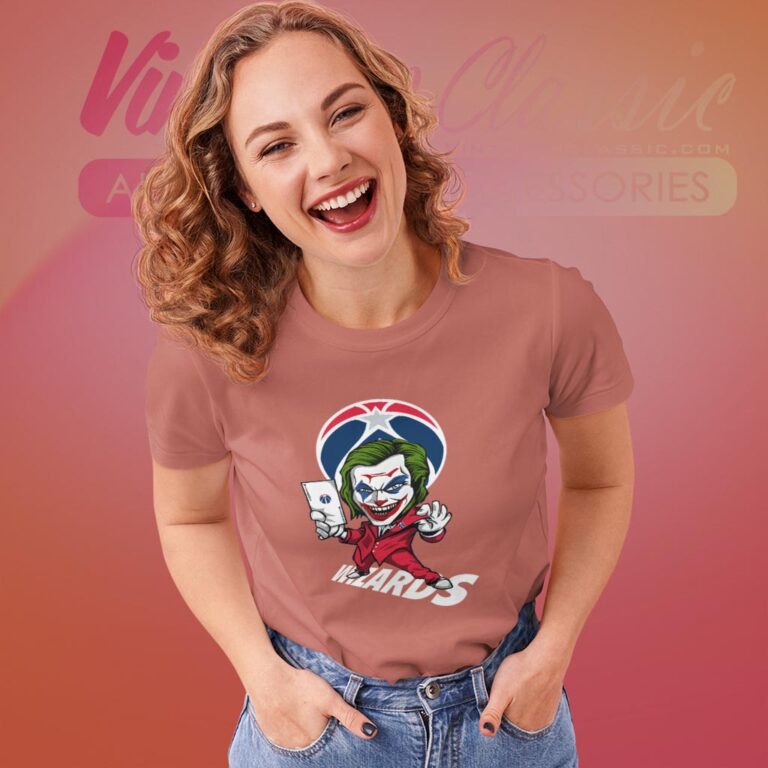 Joker Washington Wizards Shirt Women T shirt Joker Washington Wizards Shirt Women T shirt