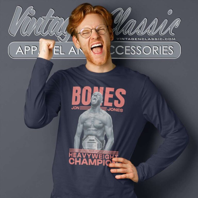 Jon Jones Bone Breaking Tour Long Sleeve Tee Jon Jones Bone Breaking Tour Long Sleeve Tee