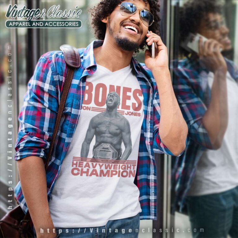 Jon Jones Bone Breaking Tour V Neck TShirt Jon Jones Bone Breaking Tour V Neck TShirt