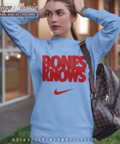 Jon Jones Bones Knows Nike Jon Jones Bones Knows Nike Sweatshirt