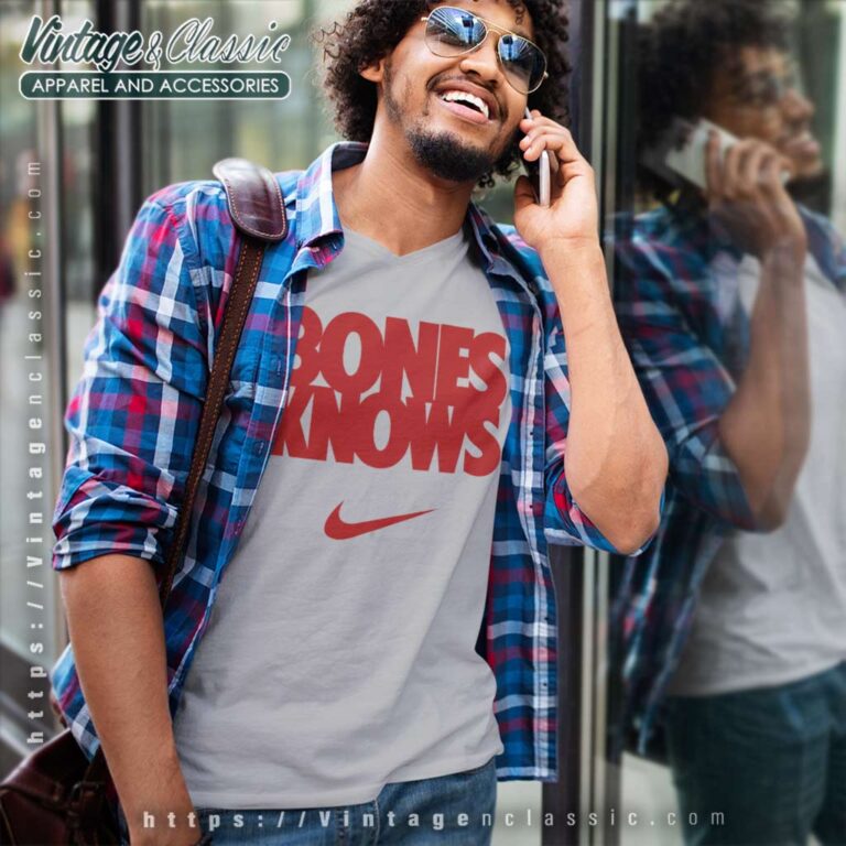 Jon Jones Bones Knows Nike Jon Jones Bones Knows Nike V Neck TShirt Jon Jones Bones Knows Nike Jon Jones Bones Knows Nike V Neck TShirt