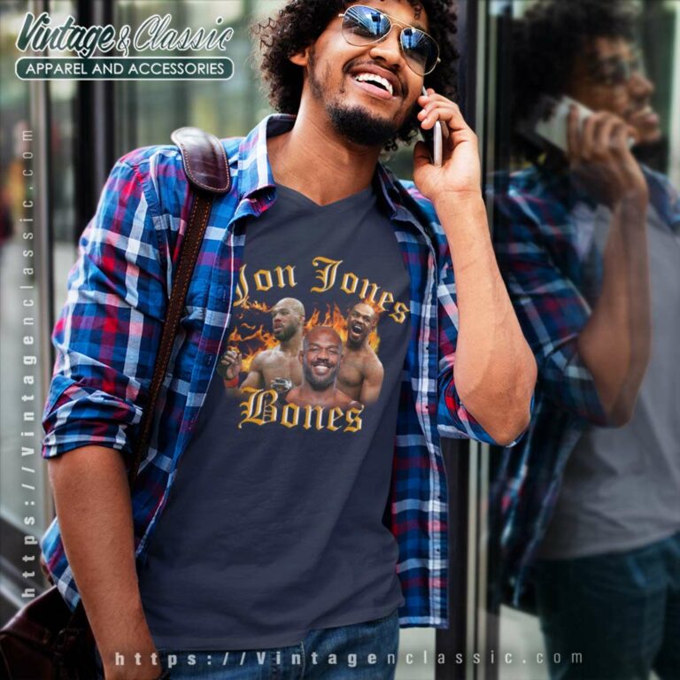 Jon Jones Bones Ufc Heavyweight Champion V Neck TShirt Jon Jones Bones Ufc Heavyweight Champion V Neck TShirt