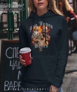 Jon Jones Bones Ufc Logo Hoodie