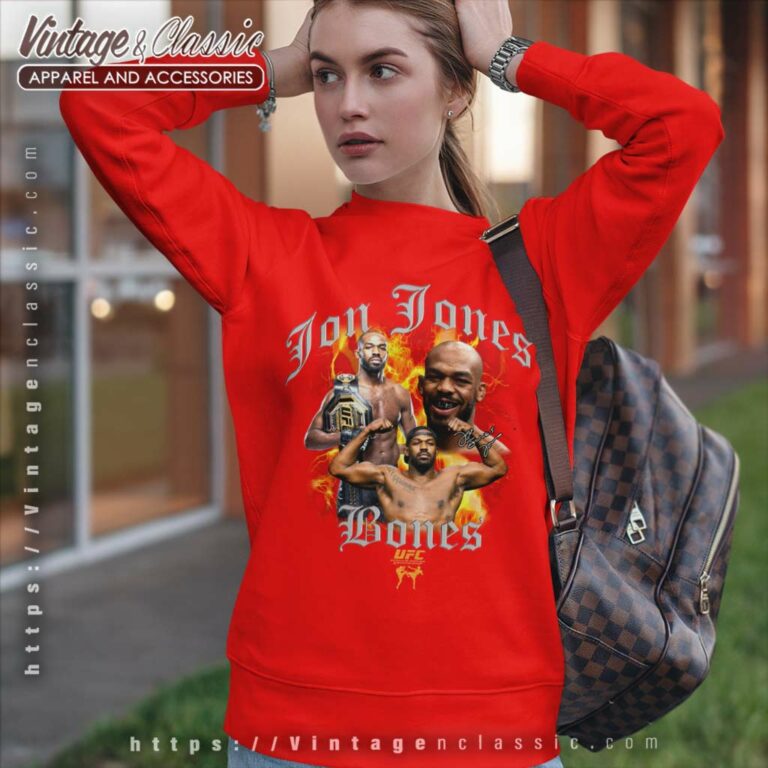 Jon Jones Bones Ufc Logo Sweatshirt Jon Jones Bones Ufc Logo Sweatshirt