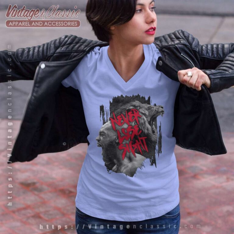 Jon Jones Never Lose Sight V Neck TShirt Jon Jones Never Lose Sight V Neck TShirt