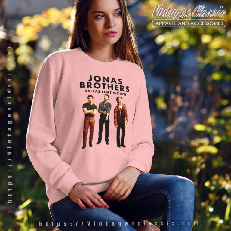 Jonas Brothers Five Albums One Night The Tour 2023 Sweatshirt Jonas Brothers Five Albums One Night The Tour 2023 Sweatshirt