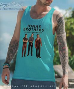 Jonas Brothers Five Albums One Night The Tour 2023 Shirt 4 Jonas Brothers Five Albums One Night The Tour 2023 Tank Top Racerback