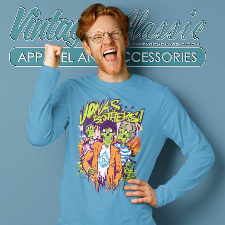 Jonas Brothers Halloween Shirt For Everything Long Sleeve Tee Jonas Brothers Halloween Shirt For Everything Long Sleeve Tee