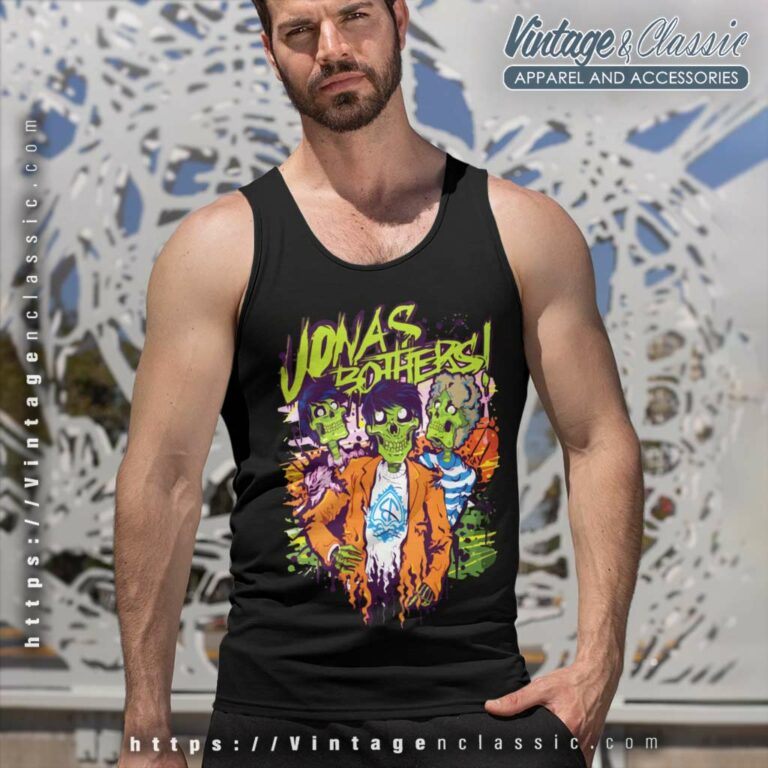 Jonas Brothers Halloween Shirt For Everything Tank Top Racerback Jonas Brothers Halloween Shirt For Everything Tank Top Racerback
