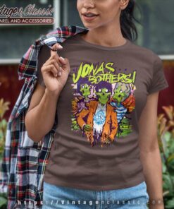 Jonas Brothers Halloween Shirt For Everything Women TShirt