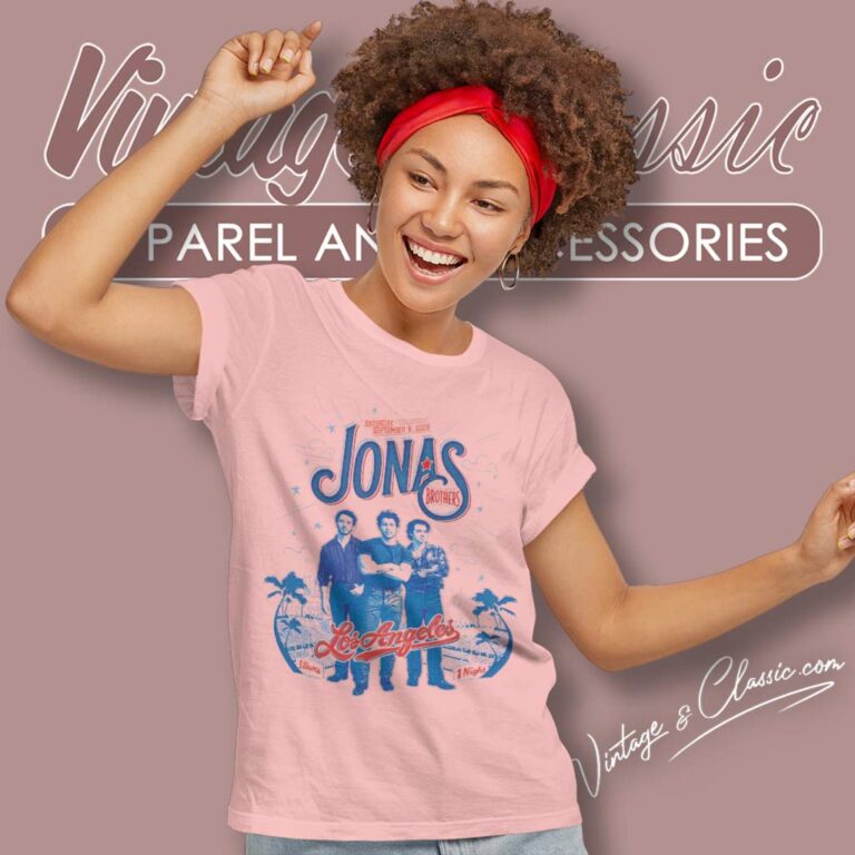 Jonas Brothers Los Angeles Women TShirt Jonas Brothers Los Angeles Women TShirt