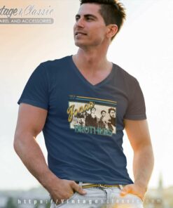 Jonas Brothers Nick Joe Kevin Shirt V Neck TShirt