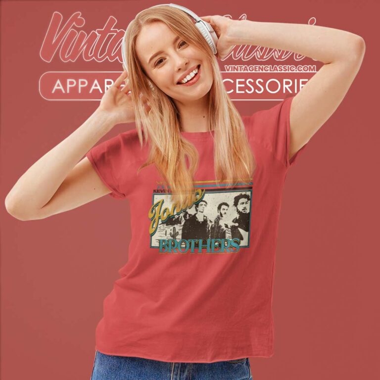 Jonas Brothers Nick Joe Kevin Shirt Women TShirt Jonas Brothers Nick Joe Kevin Shirt Women TShirt