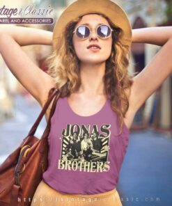 Jonas Brothers Vintage Graphic Shirt Tank Top Racerback
