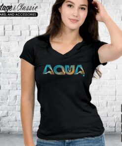 Jordan 5 Aqua Vneck Aqua 5s Shirt