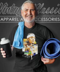 Jordan Clarkson Utah Jazz Signature Shirt 5 Jordan Clarkson Utah Jazz Signature V Neck TShirt