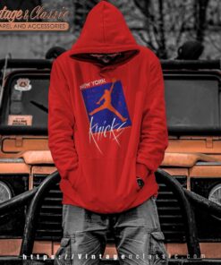 Jordan Max90 Nba New York Knicks Hoodie