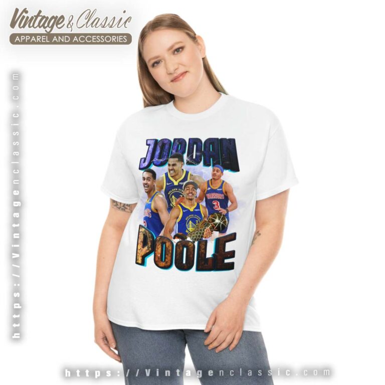 Jordan Poole Shirt Basketball Player MVP Slam Dunk Tshirt Jordan Poole Shirt Basketball Player MVP Slam Dunk Tshirt
