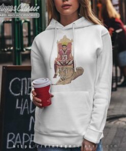 Jordan Travis Tiger King Shirt Qb Jordan Travis 13 Hoodie