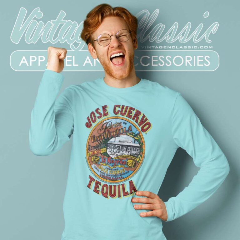 Jose Cuervo Tequila Guadalajara Mexico Long Sleeve Tee Jose Cuervo Tequila Guadalajara Mexico Long Sleeve Tee