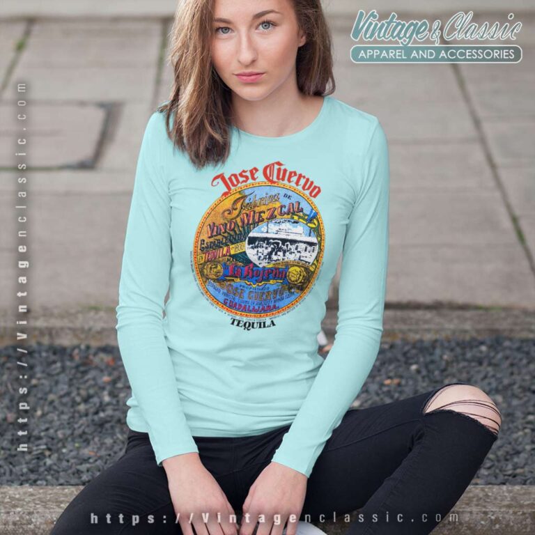 Jose Cuervo Tequila Mexico Long Sleeve Tee Jose Cuervo Tequila Mexico Long Sleeve Tee