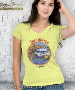 Jose Cuervo Tequila Mexico V Neck TShirt