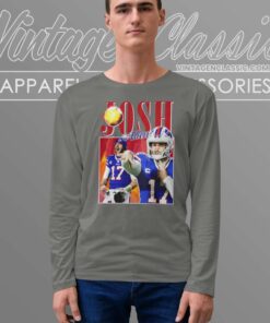 Josh Allen Buffalo Football Nfl Long Sleeve Tee