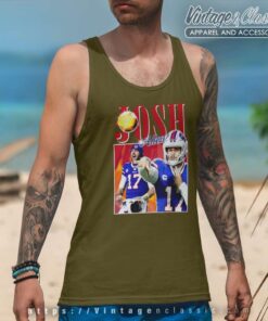 Josh Allen Buffalo Football Nfl Tank Top Racerback