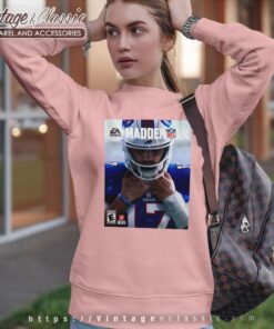 Josh Allen Lands Madden 24 Cover Sweatshirt