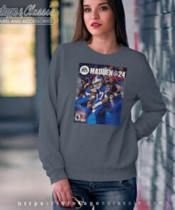 Josh Allen Madden 24 Cover Sweatshirt